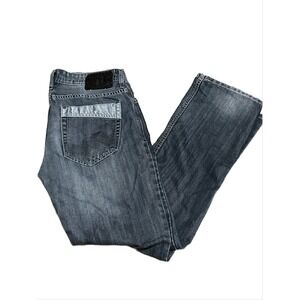 Buffalo Jeans By David Button Men's 32x32 (actual Inseam 31) Distressed / Rock